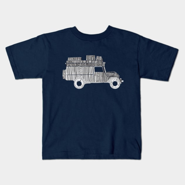 Artsy Sketchy Kids T-Shirt by landcruising